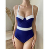 Becka Color Block Swimsuit