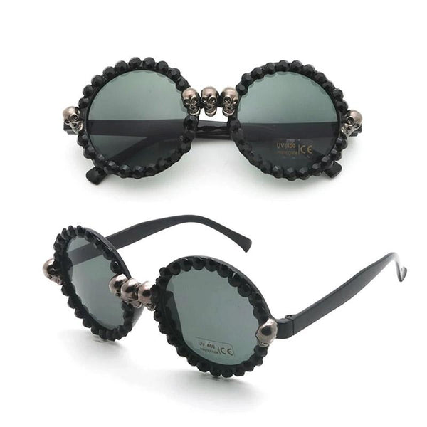 Trendy Skull Retro Sunglasses