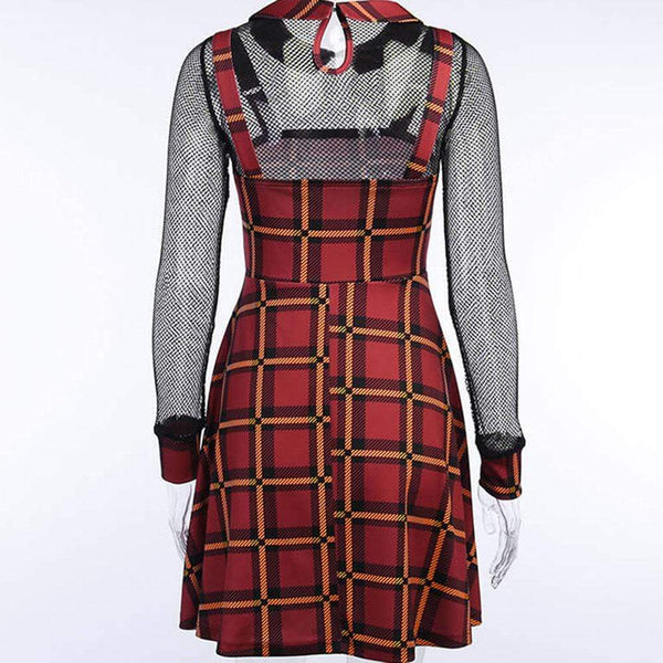 Tartan Checkered Plaid Dress