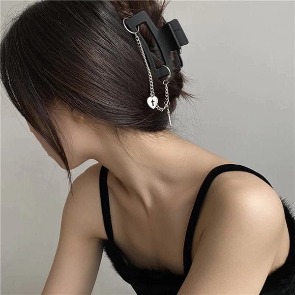 Punk Belt Hair Claw Clip