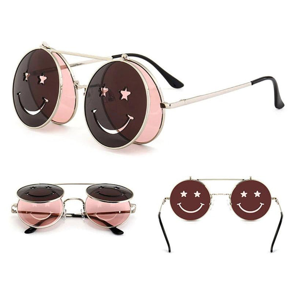 Smiley Steampunk Sunglasses