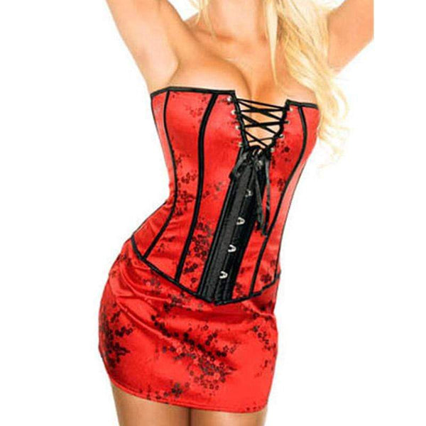 Cardinal Rose Corset