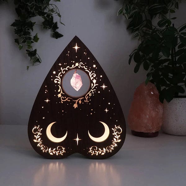 Planchette Crystal Lamp