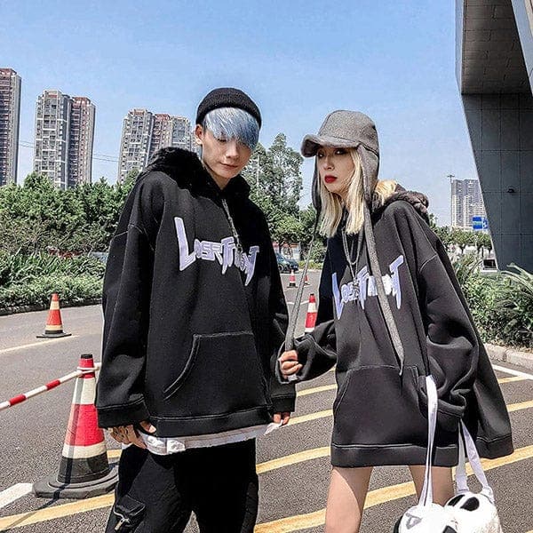 Gothic Rabbit Couple Hoodie