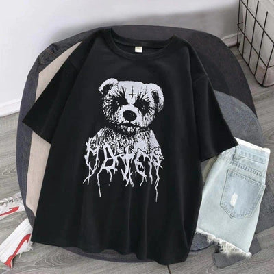 Creep Dark Grunge Loose Shirt