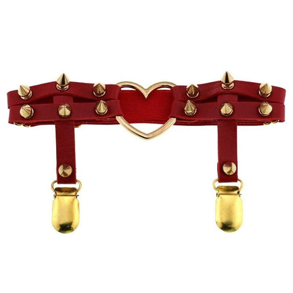 Hellbound Heart Leg Garter