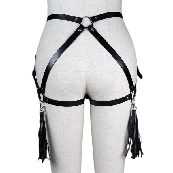 Sensual Bride Gothic Leather Harness