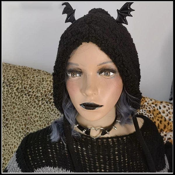 Gothic Bat Wings Hat