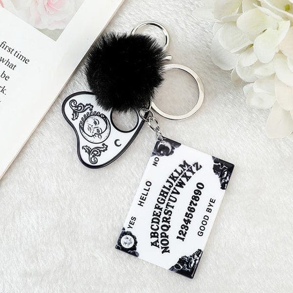 Ouija Planchette Keychain