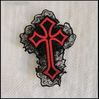 Crucifix Lolita Hair Pin