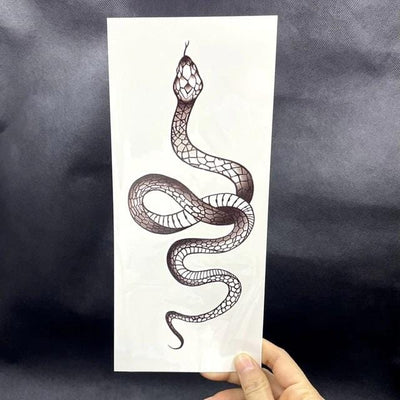 Black Snake Tattoo Sticker