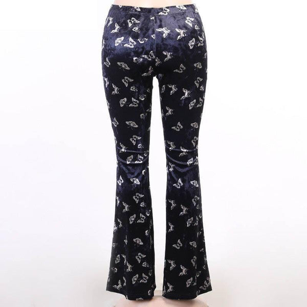 Fancy Butterfly Goth Pants