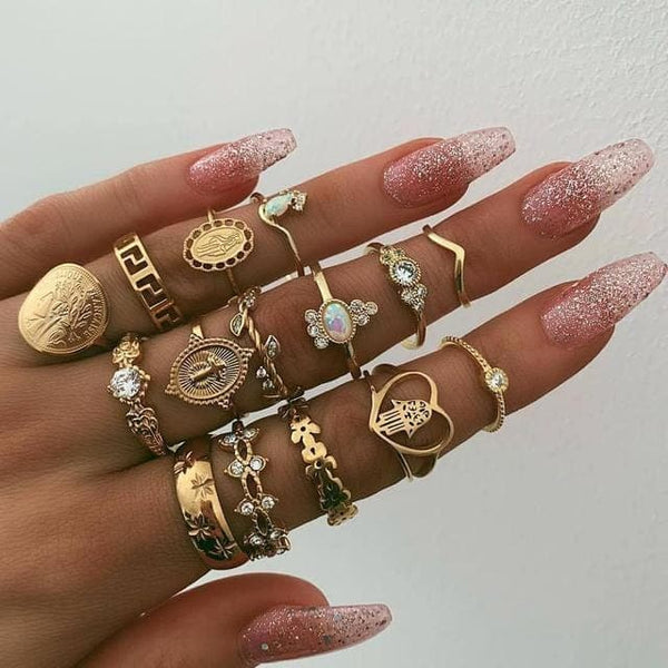 Superstitious Bohemian Ring Sets