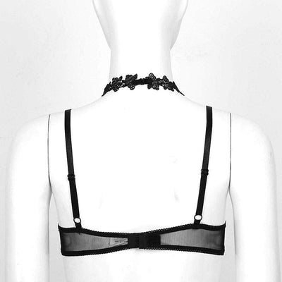 Sexy Underwired Halter Bra