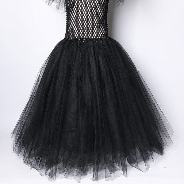 Black Evil Tutu Dress