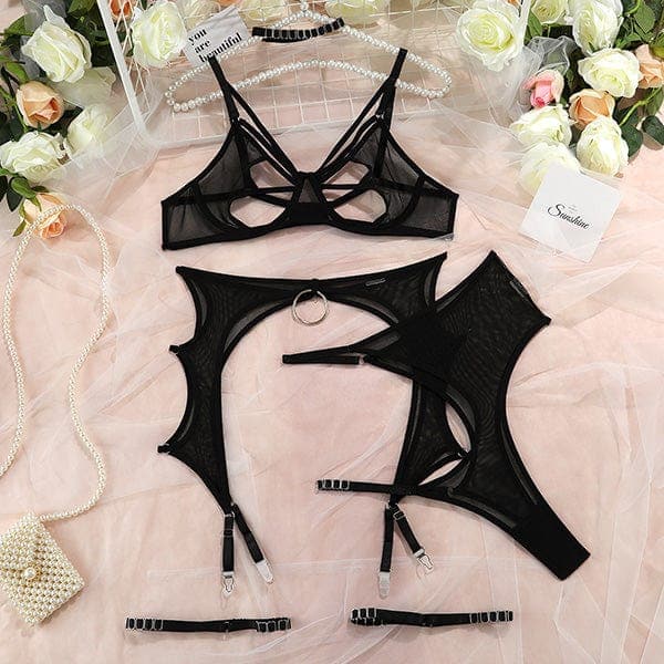 Madie Mesh Lingerie Set