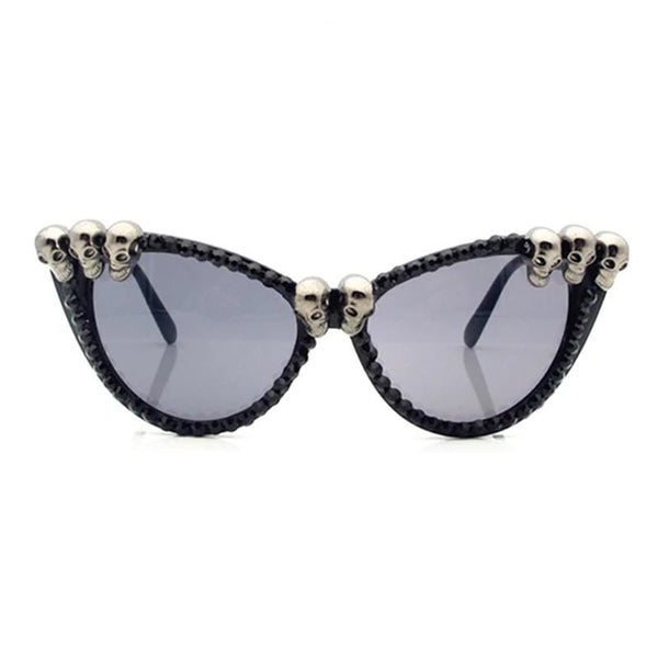 Trendy Skull Retro Sunglasses