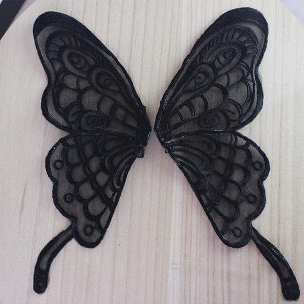 Gothic Butterfly Wings Headwear