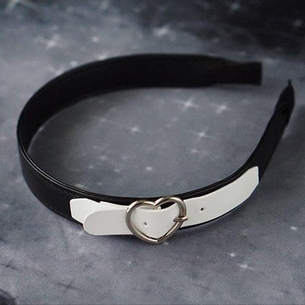 Heart Buckle Headband