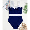 Becka Color Block Swimsuit