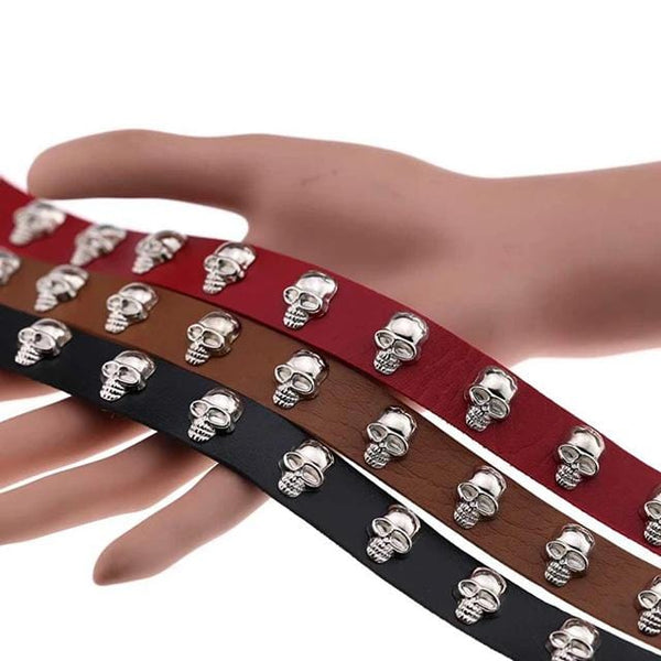 Cursed Skull Choker Necklace