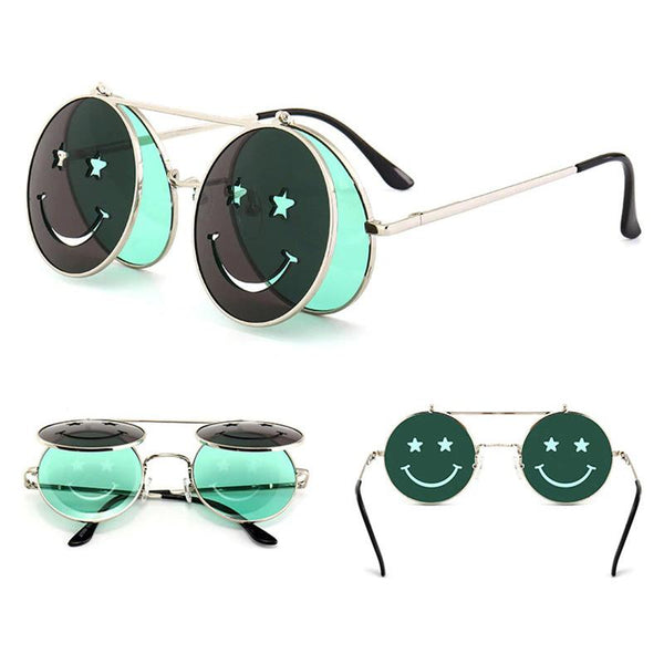 Smiley Steampunk Sunglasses