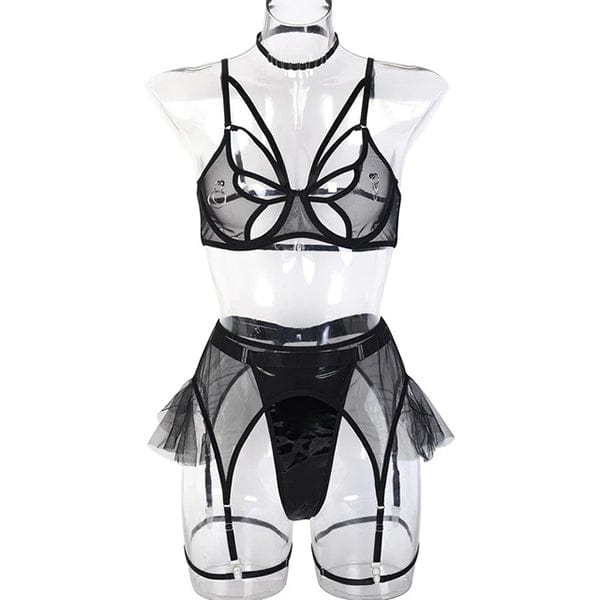 Kristanna Mesh Lingerie Set