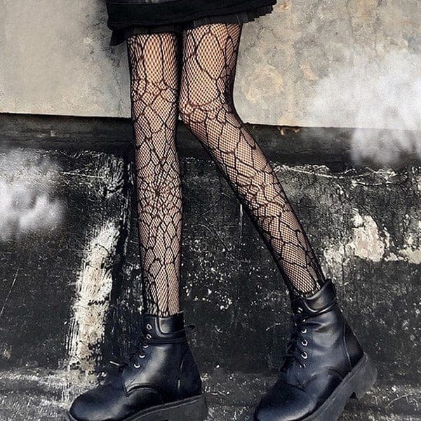 Gothic Lolita Mesh Tights