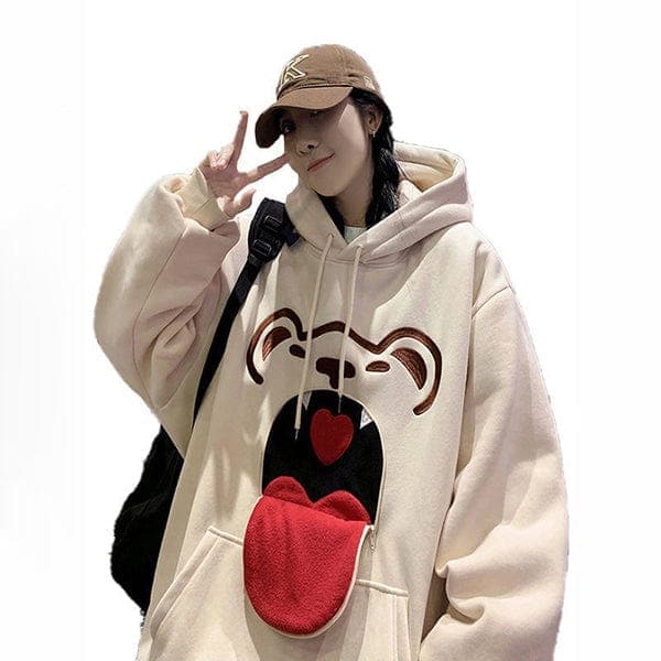 Hungry Bear Oversized Hoodie