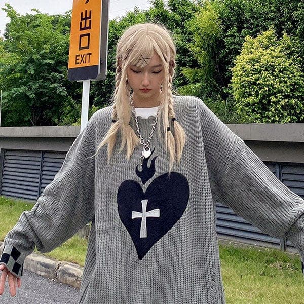 Cross My Heart Loose Sweater