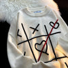 Tic Tac Toe Knitted Sweater