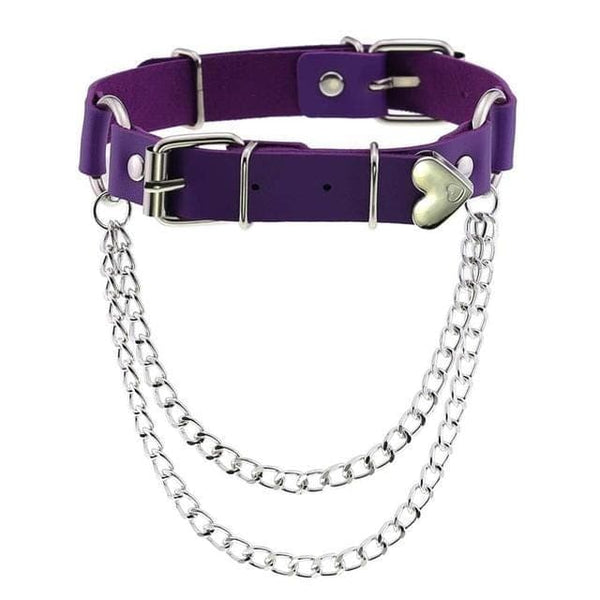 Bad Girl Gothic Choker Necklace