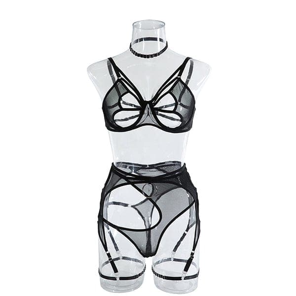 Madie Mesh Lingerie Set