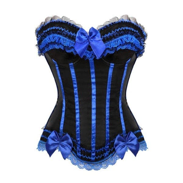 Goth Duchess Satin Overbust Corset