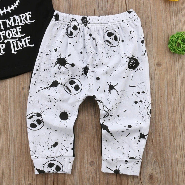 Nightmare Before Naptime Baby Outfit