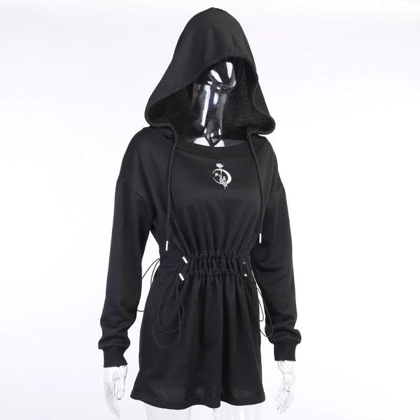 Lil Moon Flower Dress Hoodie