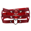 Triple Love Threat Garter Belt