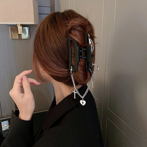 Punk Belt Hair Claw Clip