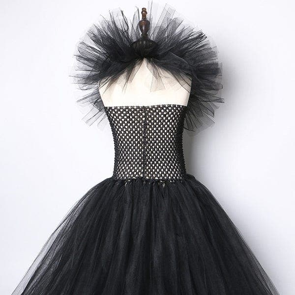 Black Evil Tutu Dress