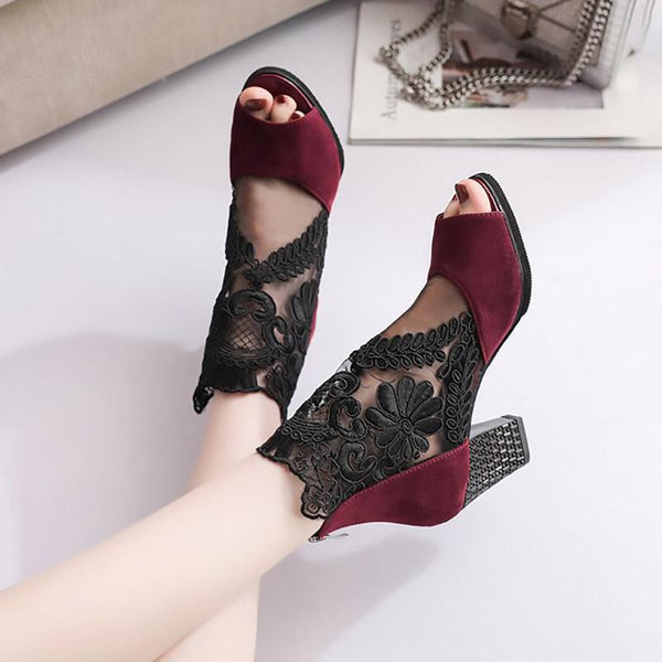 Chiffon Mesh Shoes