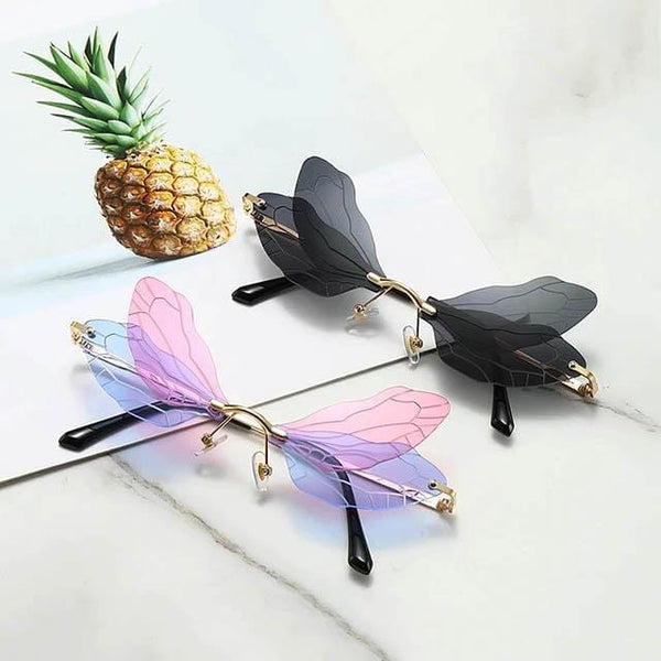 Futuristic Dragonfly Sunglasses