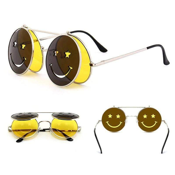 Smiley Steampunk Sunglasses