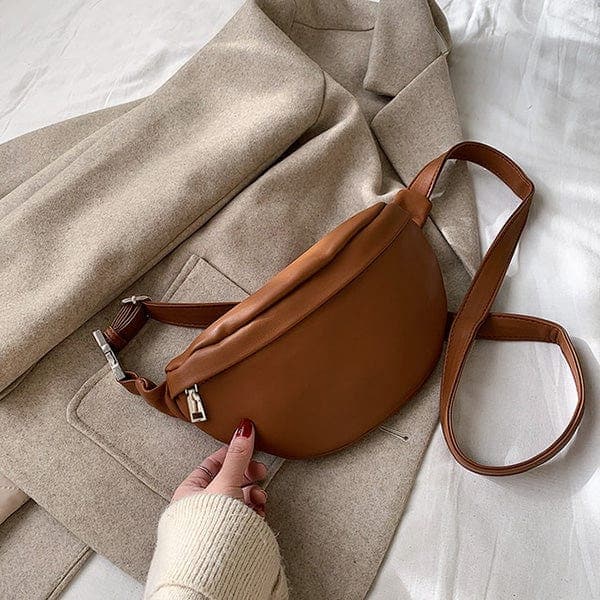 Minimalist Leather Bum Bag