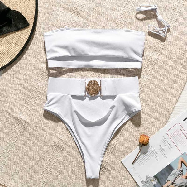 Hollow Belt Swimsuit