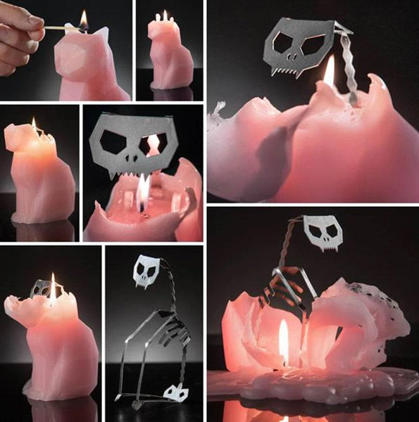 Enchanting Cat Shape Candle