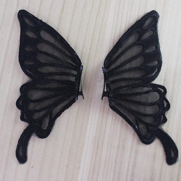 Gothic Butterfly Wings Headwear