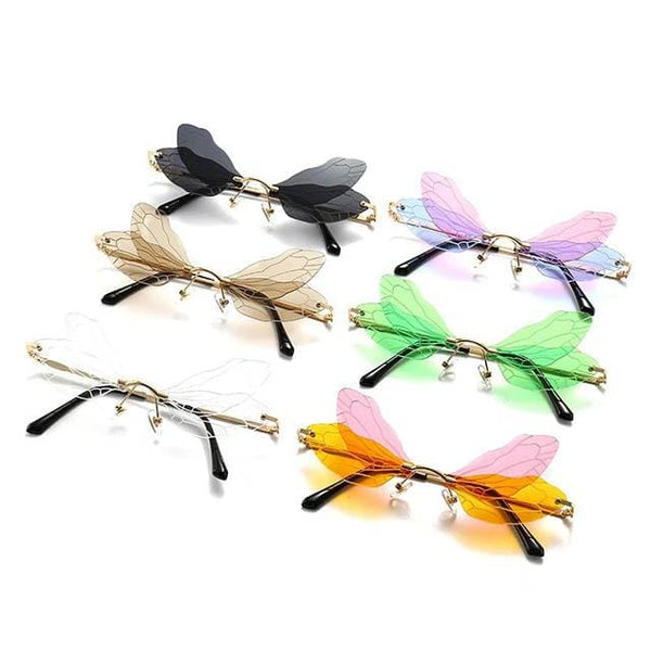 Futuristic Dragonfly Sunglasses