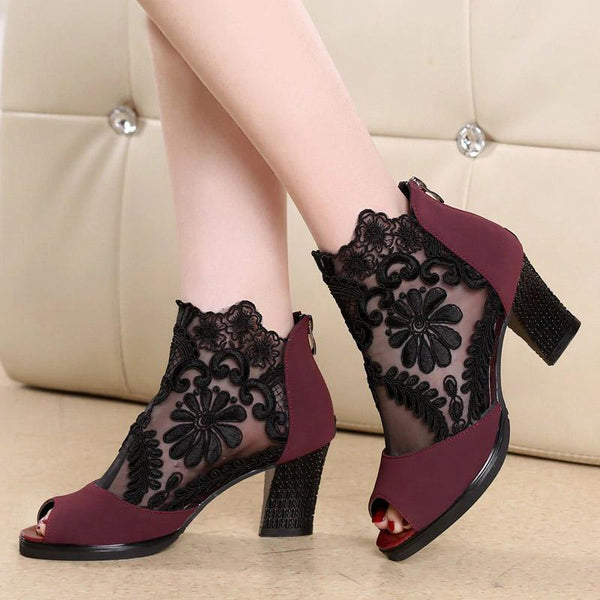 Chiffon Mesh Shoes