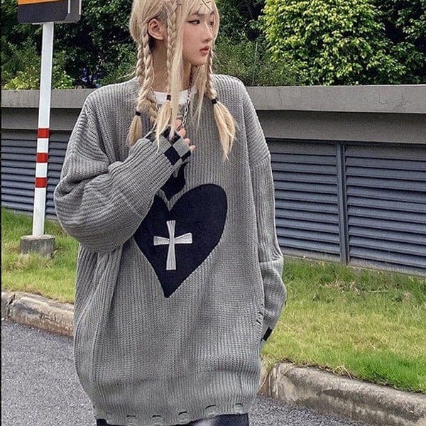 Cross My Heart Loose Sweater