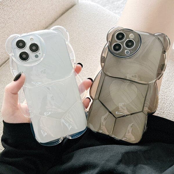 Teddy Transparent iPhone Case